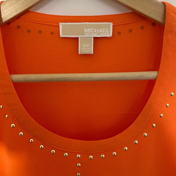 Michael Kors Studded Tank Top Sz S NWOT - Picture 2 of 4